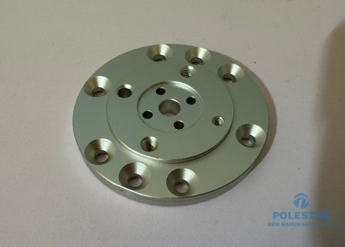 OEM Custom CNC Turning Machining Auto Parts High Precision Aluminum Steel Flange