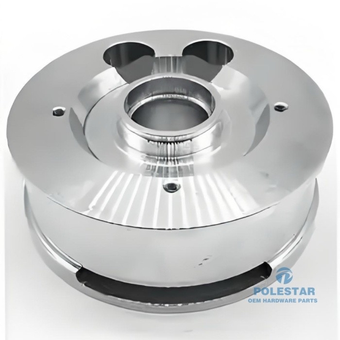 Motor Component With Helical Flange Stainless Steel Custom Cnc Machining Parts