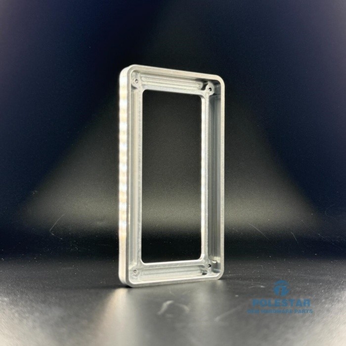 Custom CNC Frames of Parking Signs Aluminum Extrusion Machining