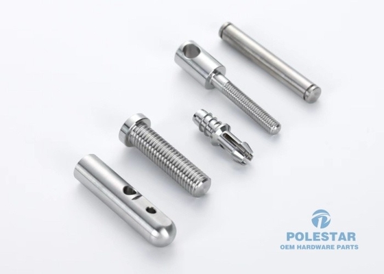 Zinc Plated Custom Cnc Mechanical Parts For Round Rivet Pin Nut Fasteners