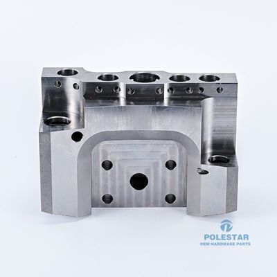 High Precision CNC Machining Engine Block Titanium Alloy Polished
